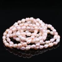 Pulseras de la perla, Perlas cultivadas de agua dulce, para mujer, más colores para la opción, 7-8mm, aproximado 20PCs/Sarta, Vendido por Sarta