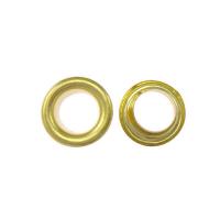 Brass Grommet, plated 7.5mm Approx 4.5mm 