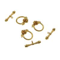 Iron Toggle Clasp, golden, 17-22mm 