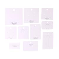 Earring Display Card, Paper, printing white 