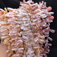 Biwa Cultured Freshwater Pearl Beads, Keshi, DIY Approx 15 Inch 