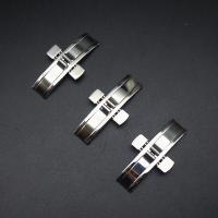 Stainless Steel Watch Band Clasp, 316L Stainless Steel original color 