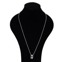 Titanium Steel Jewelry Necklace, Unisex Approx 45 cm 