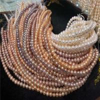 Round Cultured Freshwater Pearl Beads, DIY 7-8mm, Approx 