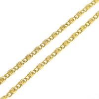 Iron Jewelry Chain, golden 