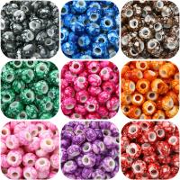 ABS Plastic Beads, Flat Round, DIY 6mm, Approx 