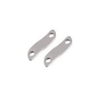 Stainless Steel Connector Bar, 304 Stainless Steel, polished, DIY, original color Approx 3mm 