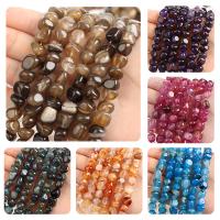 Mixed Agate Beads, irregular, polished, DIY 8mm .96 Inch 