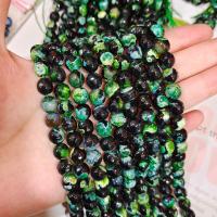 Natürliche Feuerachat Perlen, Achat, rund, DIY & facettierte, keine, 8mm, Länge:14.96 ZollInch, verkauft von Strang