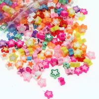 Perles bijoux Fimo , argile de polymère, étoile, DIY, plus de couleurs à choisir Vendu par sac
