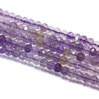 Natural Ametrine Beads, Abacus, polished, DIY & faceted, mixed colors Approx 39 cm 