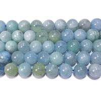 Perles aigue-marine, DIY, couleurs mélangées Environ 39 cm, Vendu par brin