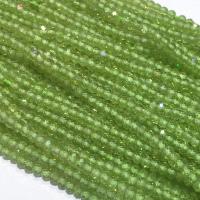 Perles péridot naturel, Olivine naturelle, DIY & facettes, vert Environ 39 cm, Vendu par brin
