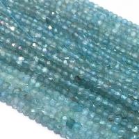 Apatit Perlen, Apatite, DIY & facettierte, blau, 2x3mm, Länge:ca. 39 cm, verkauft von Strang
