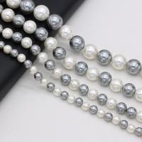 Peties perles de la mer du sud, Shell Pearl, Rond, DIY, plus de couleurs à choisir Environ 38 cm, Vendu par brin
