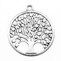 Zinc Alloy Jewelry Pendants, Tree, plated 