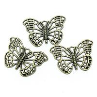 Zinc Alloy Jewelry Pendants, Butterfly, plated 