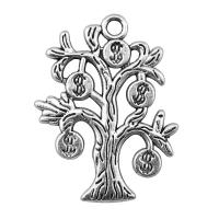 Zinc Alloy Jewelry Pendants, Tree, plated 