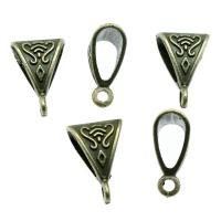 Zinc Alloy Jewelry Bail, Triangle, plated, vintage & DIY 