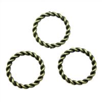 Zinc Alloy Linking Ring, Round, plated 