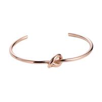 Stainless Steel Cuff Bangle, 316 Stainless Steel, Donut, Vacuum Ion Plating, Adjustable & fashion jewelry & for woman 57mm 
