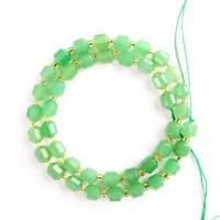 Perle en aventurine verte, avec Seedbead, Rond, poli, DIY & facettes, vert, 8mm .96 pouce, Vendu par brin