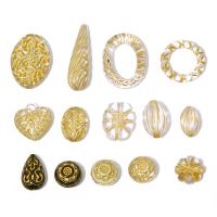 Perles acryliques transparentes, Acrylique, DIY & styles différents pour le choix, Vendu par sac