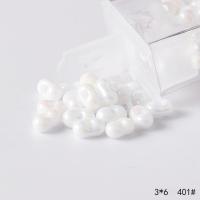 Ceylon Round  perles de verre, Des billes de verre, archide, DIY, plus de couleurs à choisir Vendu par boîte