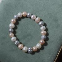 Pulseras de la perla, Perlas cultivadas de agua dulce, Keishi, para mujer, más colores para la opción, 9mm, longitud:7.09 Inch, Vendido por Sarta