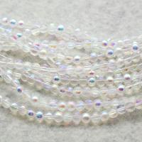 Plated Lampwork Beads, Round, DIY 