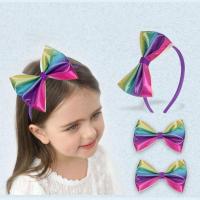 Children Hair Jewelry Set, PU Leather, Hair Band & hair clip, Bowknot, handmade, 3 pieces & for children 