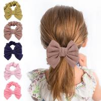 Elastique cheveux enfants, tissu, Noeud papillon, fait à la main, Fille & pour les enfants, plus de couleurs à choisir Vendu par PC