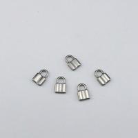 Stainless Steel Pendants, 304 Stainless Steel, Lock, machine polished, fashion jewelry & DIY & Unisex, original color 