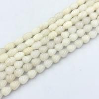 Weiße Chalcedon Perlen, Weiß Chalcedon, DIY & verschiedene Größen vorhanden, Rosa, Länge:ca. 14.96 ZollInch, verkauft von Strang