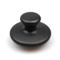 Bian Stein Schaben Platte, Massage, schwarz, 54x38mm, verkauft von PC