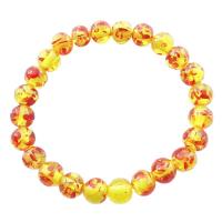 Resin Bracelets, for woman, mixed colors, 8mm Approx 21 cm 