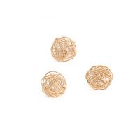 Cubic Zirconia Brass Pendants, with Cubic Zirconia, gold color plated, DIY, golden, 1.2mm, Approx 