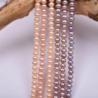 Round Cultured Freshwater Pearl Beads, DIY 4-4.5mm Approx 36-38 cm 
