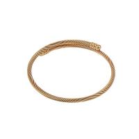 Stainless Steel Cuff Bangle, 304 Stainless Steel, Unisex, golden, 55-65mm 