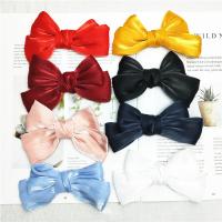Cloth Hair Accessories DIY Findings, Bowknot, handmade, for woman 