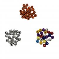 Solid Color Acrylic Beads, Round, stoving varnish, DIY 11mm 