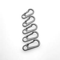 Zinc Alloy Snap Hook Clasp, Vacuum Ion Plating, polished & multifunctional & DIY 