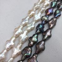 Keshi Cultured Freshwater Pearl Beads, Natural & DIY 9-12*14-18mm 
