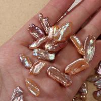 Biwa Cultured Freshwater Pearl Beads, Natural & DIY & no hole 15-20*7-9mm 