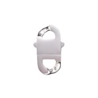 Stainless Steel Jewelry Clasp, 304 Stainless Steel, machine polished, polished & DIY original color 