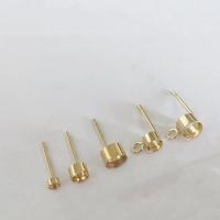 Gold Filled Ear Nut Component, 14K gold-filled, DIY golden, 2-4mm 