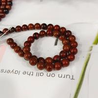 Mahogany Obsidian Bead, Round, polished, DIY red Approx 14.96 Inch 