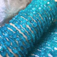 Perles amazonite, poli, DIY, bleu Environ 39 cm, Vendu par brin