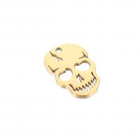 Stainless Steel Skull Pendant, 304 Stainless Steel, Vacuum Ion Plating, fashion jewelry 