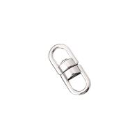 304 Stainless Steel Key Clasp Setting, DIY, original color 